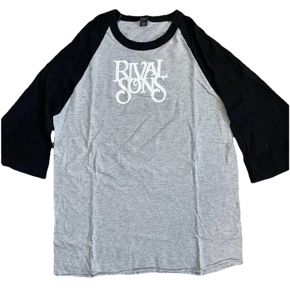 Rival Sons T-Shirt Band Tee Tour Med Raglan Psych Rock Blues Grunge Music